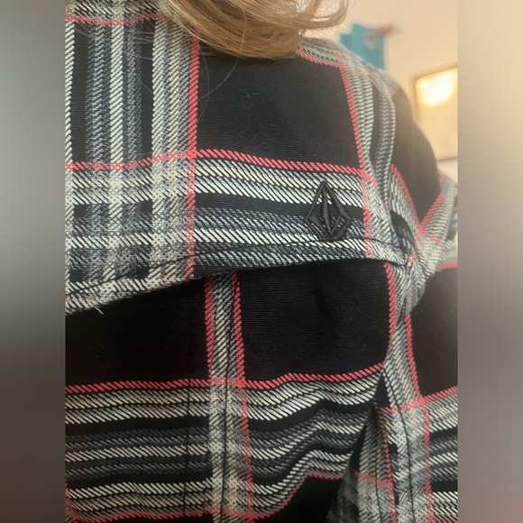 Vintage Volcom Plaid Fab Jacket size Medium - Picture 5 of 10